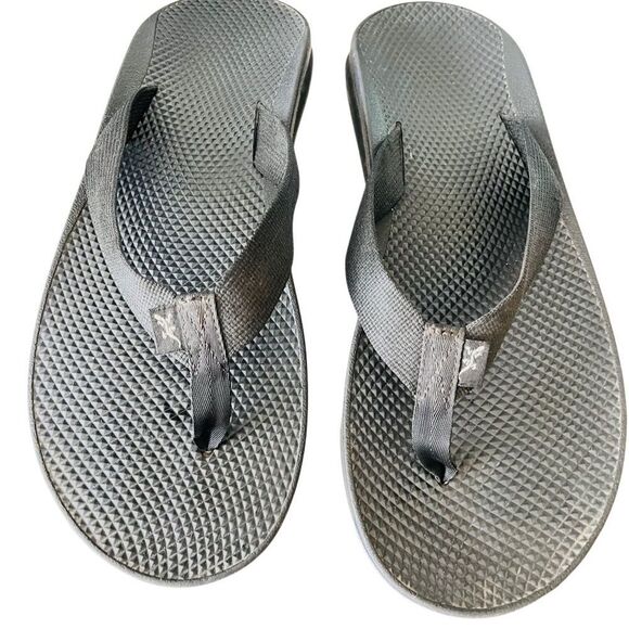 CHACO MEN'S CLASSIC FLIP SANDALS - BLACK estimate size 12-12.5 - Picture 3 of 5